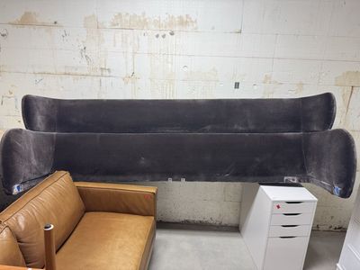 CB2 Fabric King Bed Frame