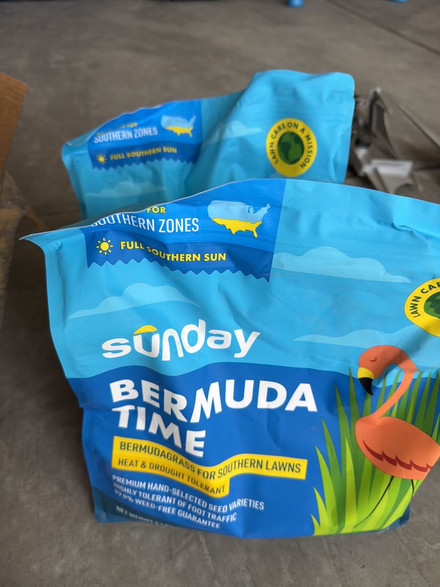 2 bags of Sunday Bermuda Time $10 5lbs each