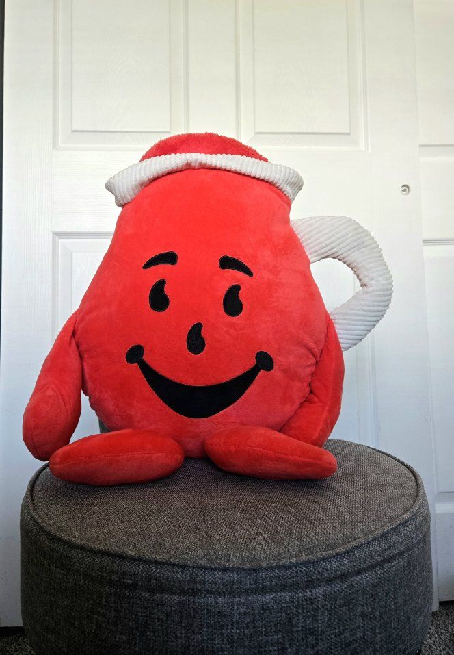 Large 17" Kool-Aid Man - Plush Character Pillow