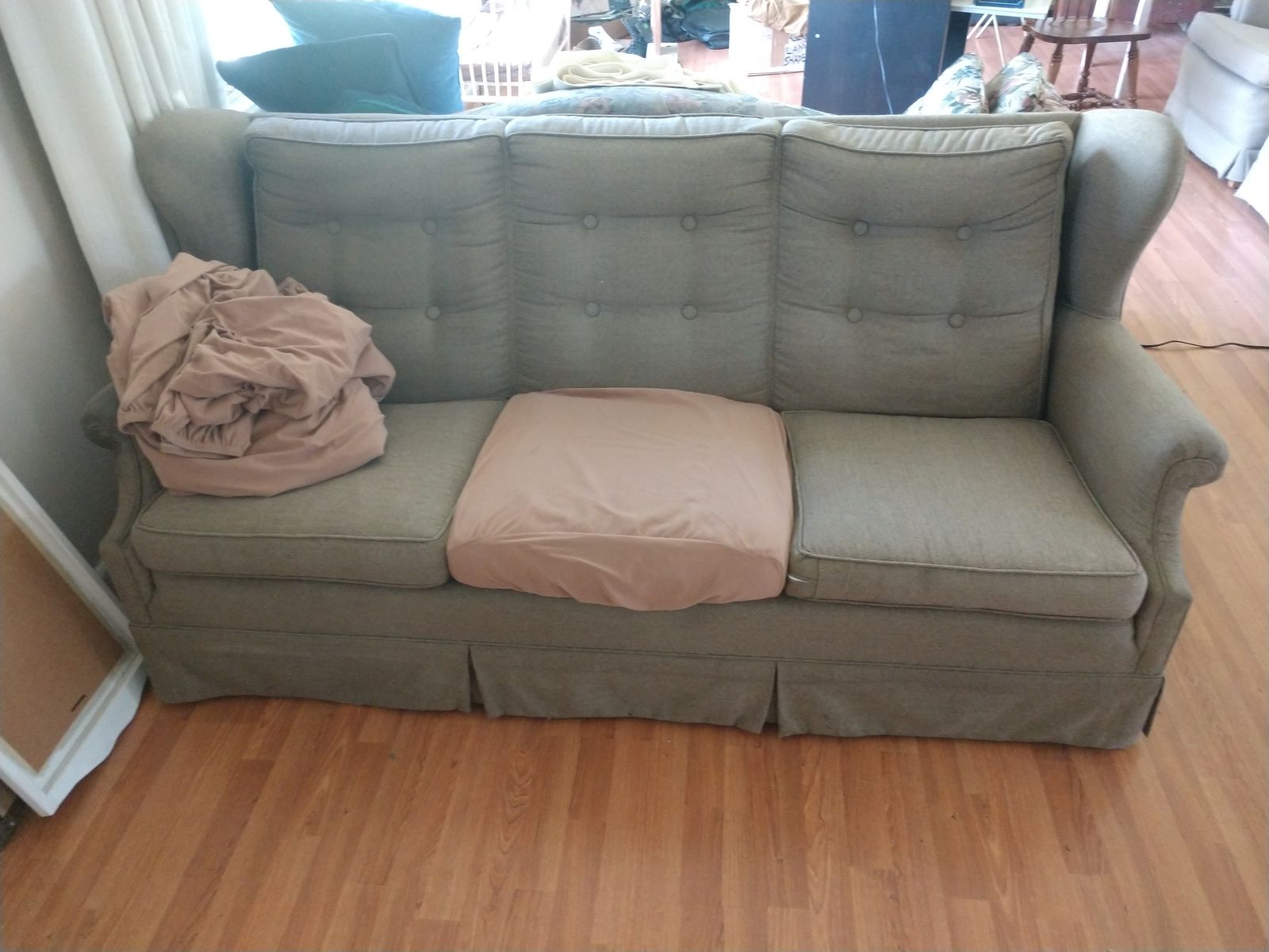 Couch wing back