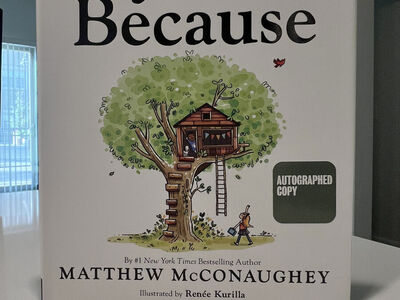 Autographed - Matthew McConaughey – Just Because – Autographed