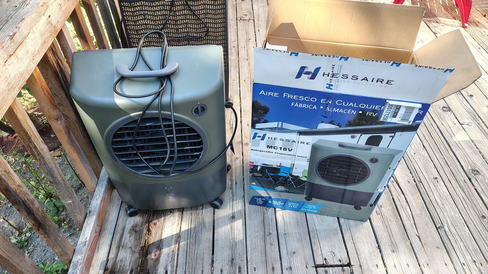 portable evaporative coolers
