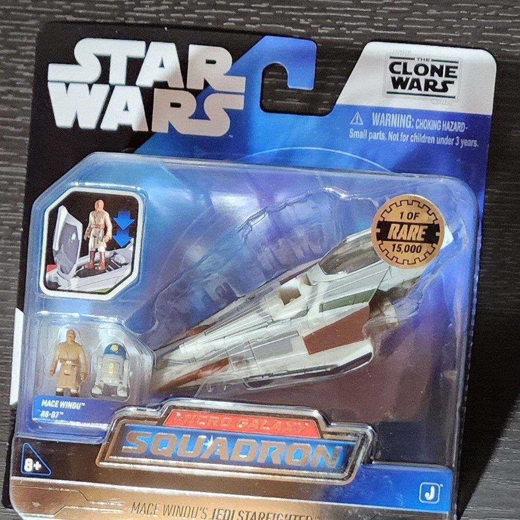 STAR WARS MICRO GALAXY SQUADRON MACE WINDU’S