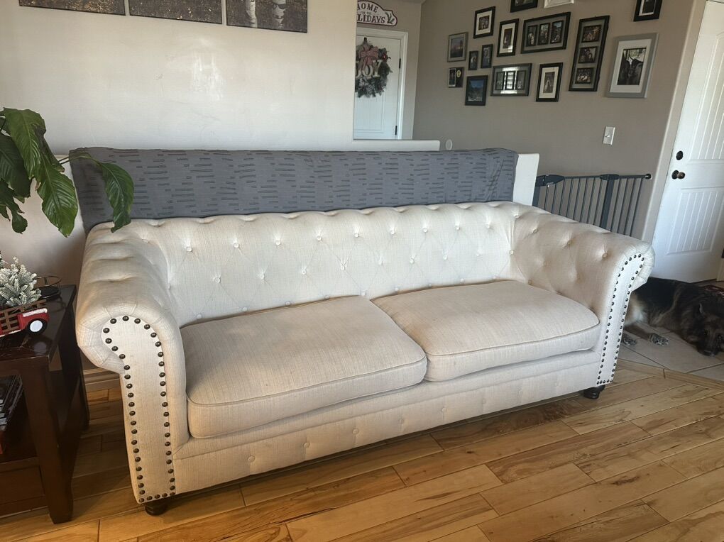 Chesterfield Couch And Love Seat