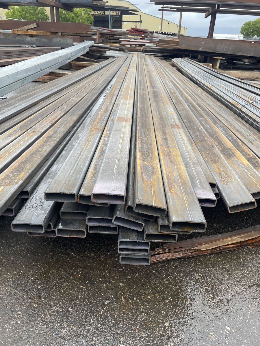 SURPLUS TUBING DEAL! Surplus Steel Rectangular Tubing – 3" x 1" x 11 GA x 24' – $51.54 ea