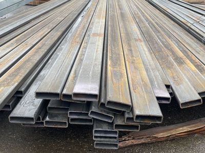 SURPLUS TUBING DEAL! Surplus Steel Rectangular Tubing – 3" x 1" x 11 GA x 24' – $51.54 ea