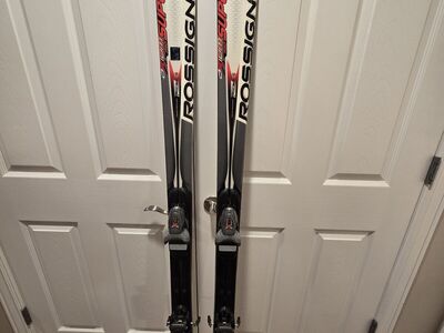Rossignol Axium Super Pro 178 Skis With Axium 100 Adjustable Bindings