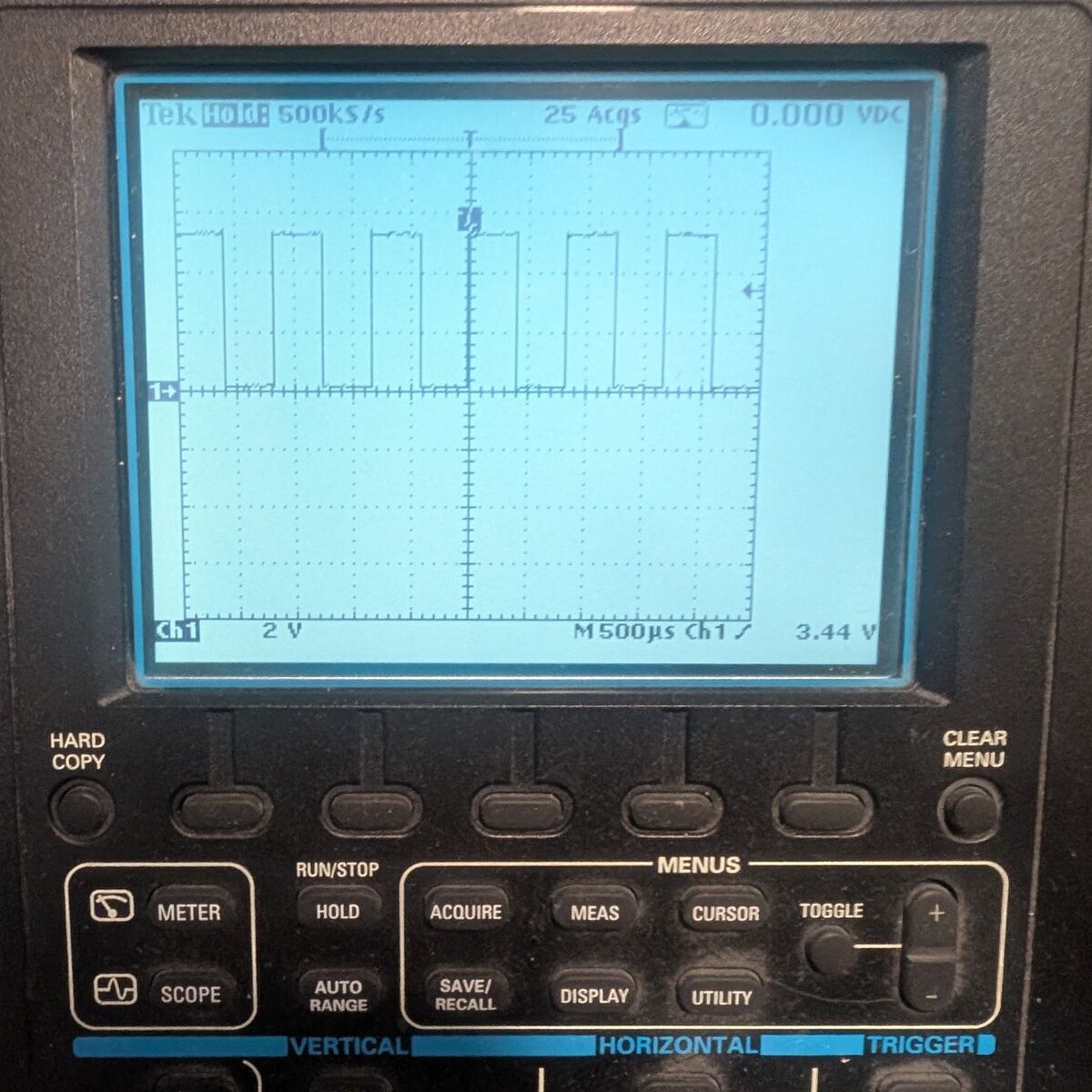 Tektronix THS710A handheld oscilloscope
