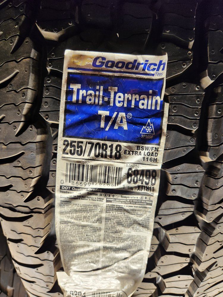 255/70r18 bfgoodrich trail terrain ta