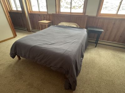 Queen Bed + Firm Memory Foam Mattress