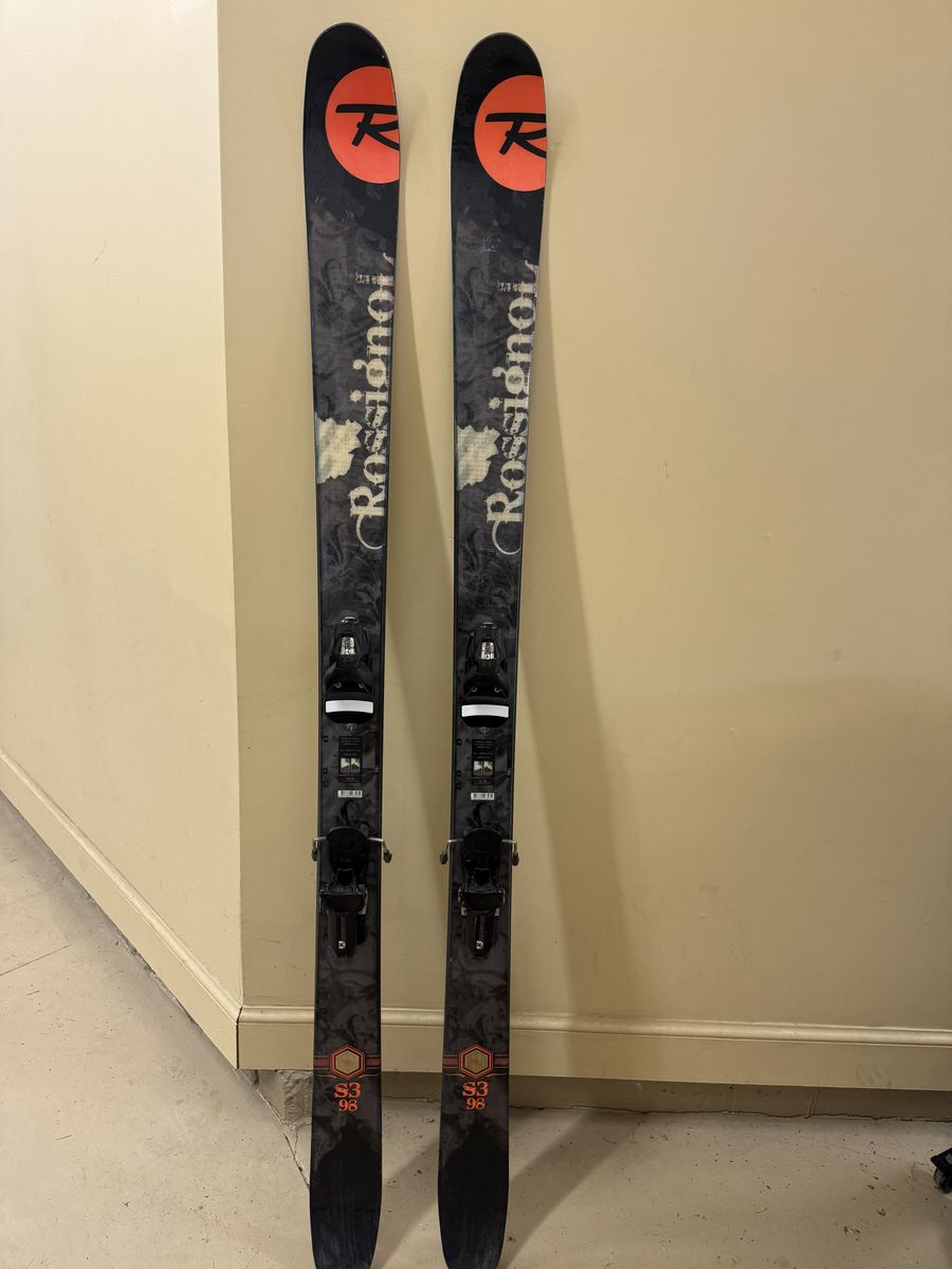 Rossignol S3 98 Twin Tip Skis w/ Marker Griffon Bindings