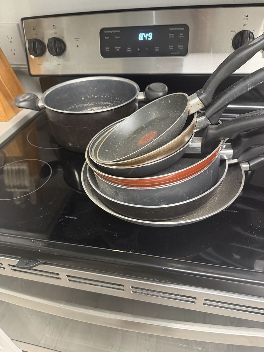 Assorted Pots and Pans