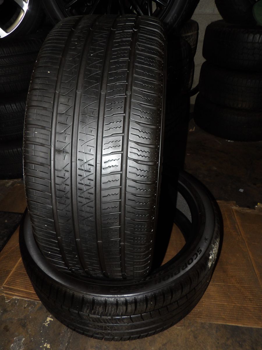 265/40R22 PIRELLI SCORPION ZERO PAIR OF TWO USED TIRES