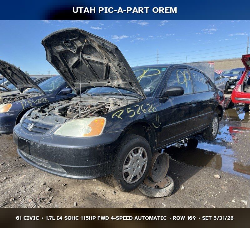 2001 Honda Civic Parts - UTPAP Orem