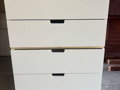IKEA NORDLI Modular Drawer Set – 4 Drawers Total