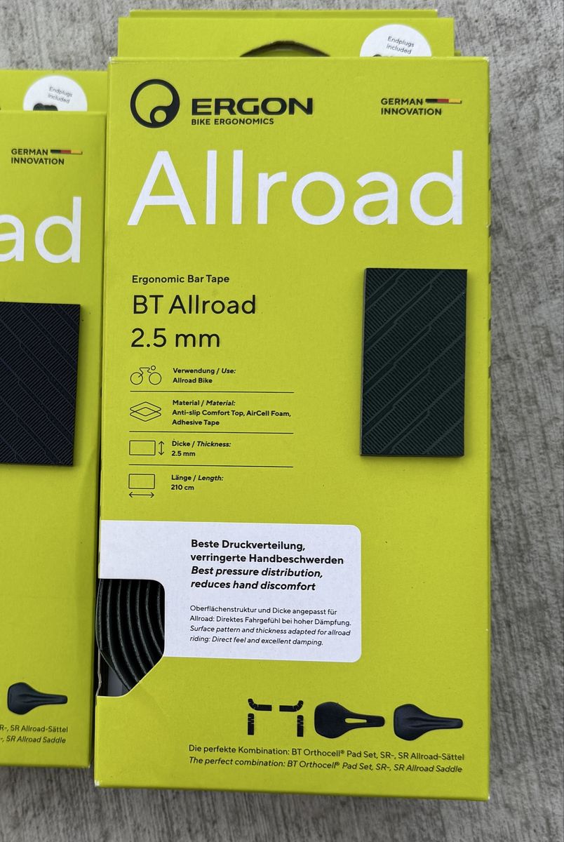Ergon BT Allroad Ergonomic Bar Tape 2.5 mm Dark green