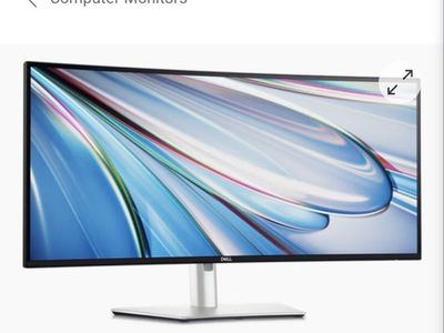Dell UltraSharp 34” Curved Ultra-wide Monitor