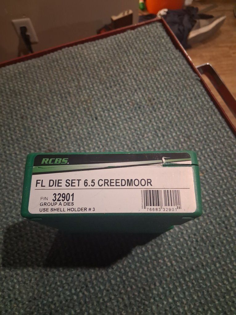rcbs fl 6.5 creedmoor die set