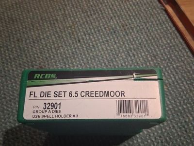 rcbs fl 6.5 creedmoor die set