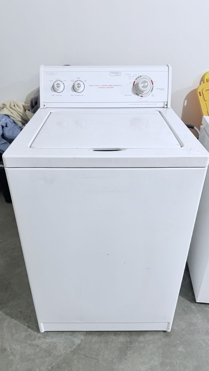 24” Estate by Whirlpool Heavy Duty,Top Load Washer, White