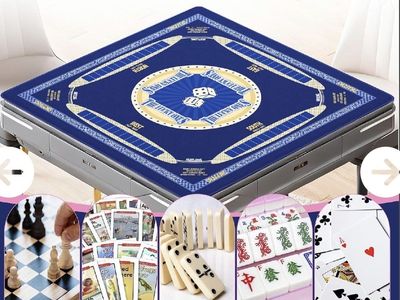 New. Mahjong Mat 31.5x31.5in Anti-Slip Bag