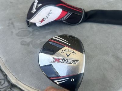 Callaway X Hot, three wood new condition