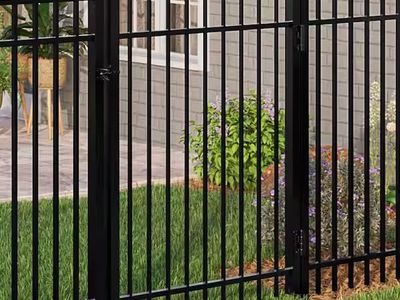 42” x 72” Decorative Steel Gates