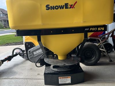 SnowEx Pro 575 Tailgate Salt Spreader with Hitch Mount