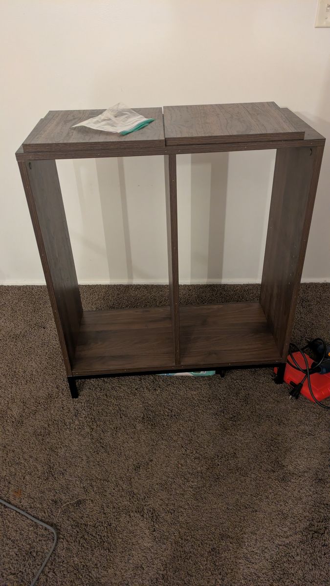 4-Cubby Book Shelf 34"x30"x13"