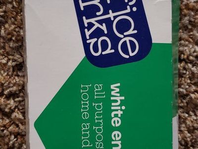 Office Works White Envelopes, 4 1/8in x 9 1/2in, 50-count, Snail Mail Approved