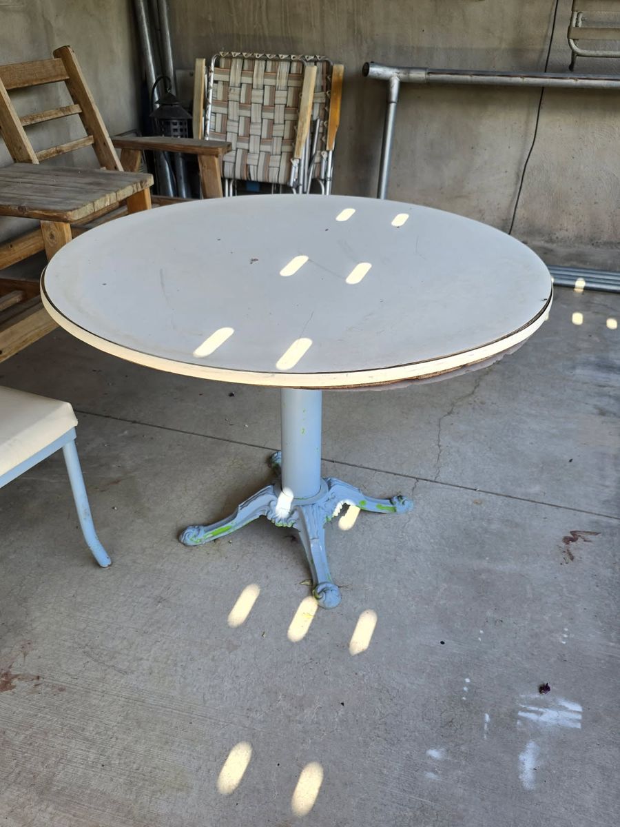 Table and chairs