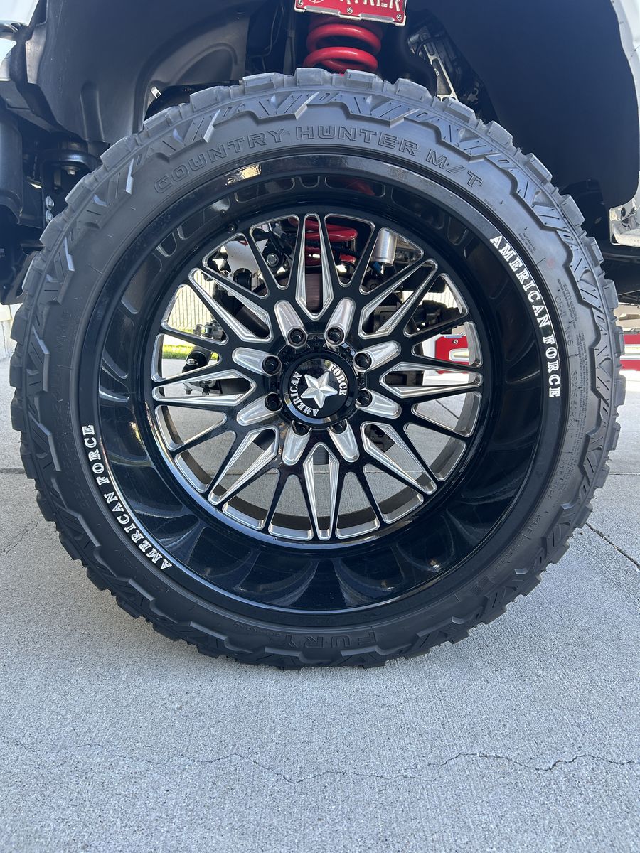 2023 Ford F-350 American Force Wheel & Tire Package – $8,000 OBO