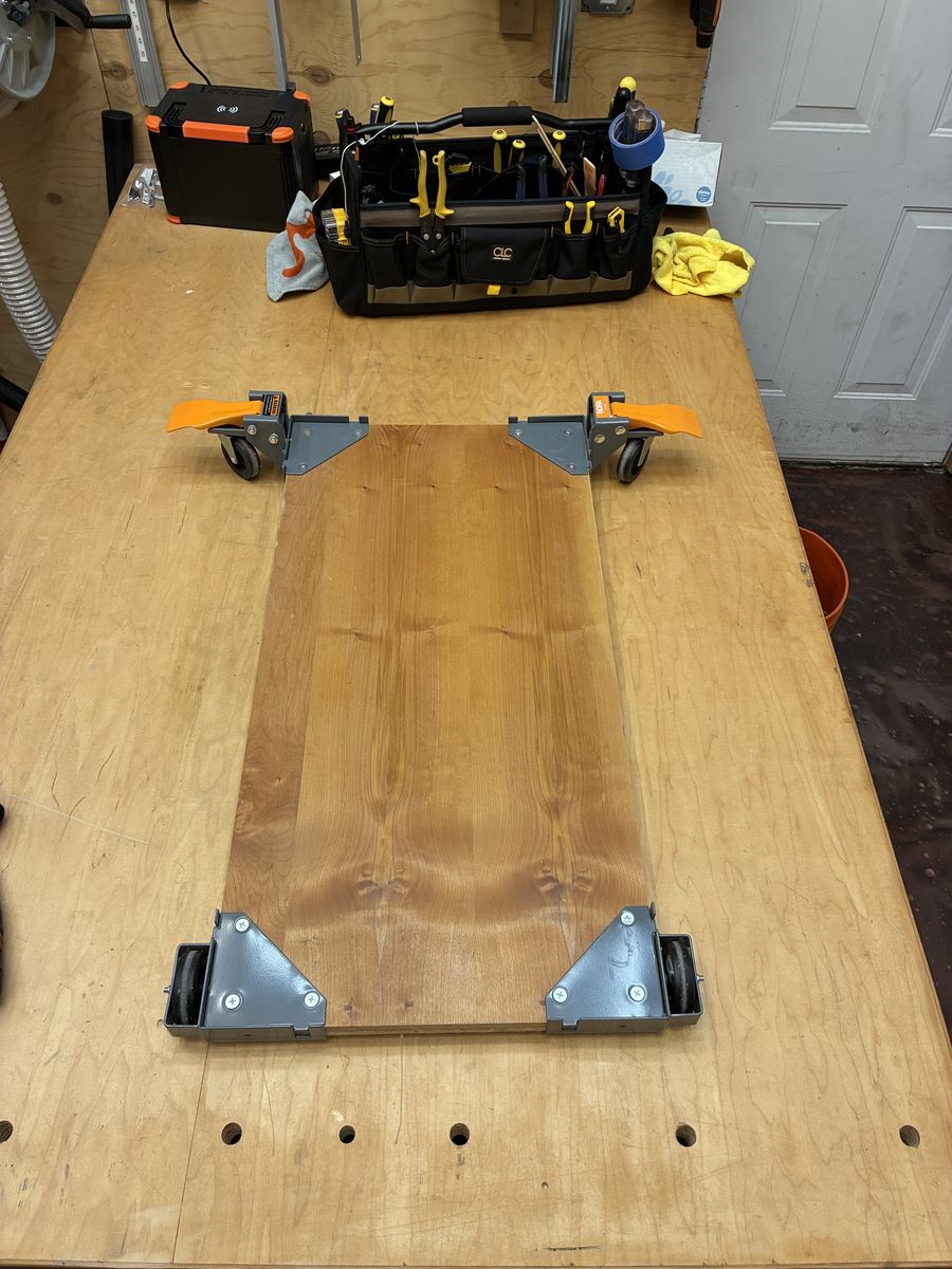 Bora Mobile Tool base set up for 18.5" x 37"