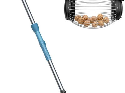 NEW Acorn Picker Upper Roller for Walnuts - Nut Gatherer with 1.8-Gallon Capacity