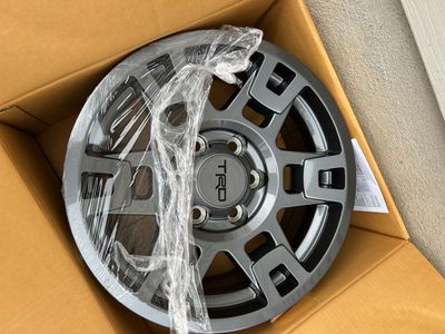 Toyota TRD Pro Wheels Tacoma 4runner RARE COLOR