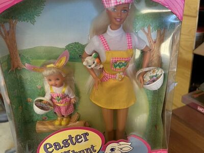 Easter Egg Hunt Barbie And Kelly