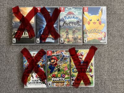 Nintendo Switch Games And Controller