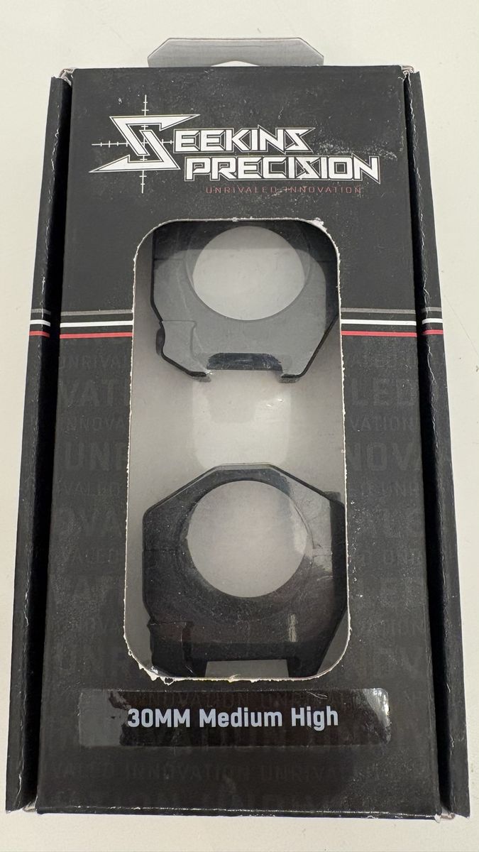Seekins Precision 30MM Medium High Scope Rings