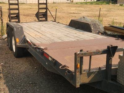 24'big buba 14000gvw. flatbed trailer