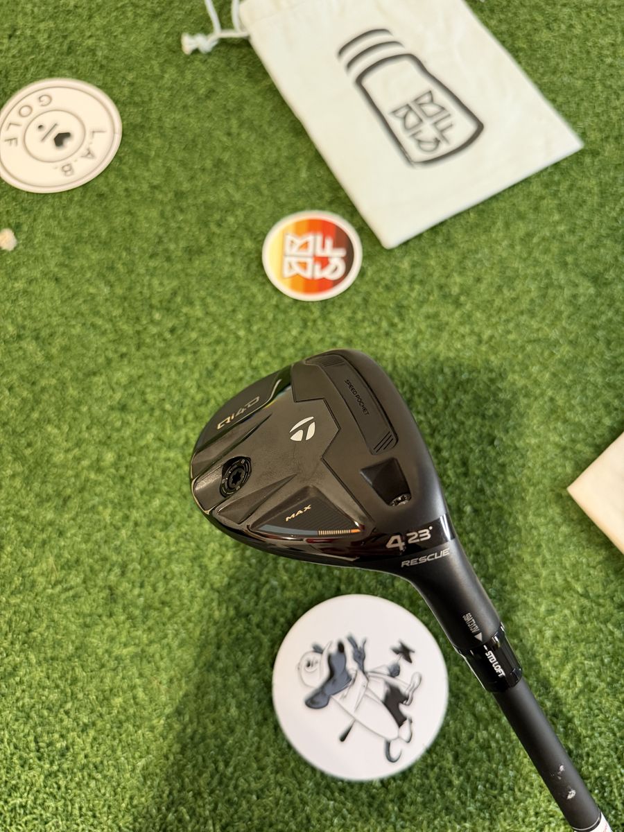 NEW Taylormade Qi4D Max 4 Hybrid Rescue 23 XStiff