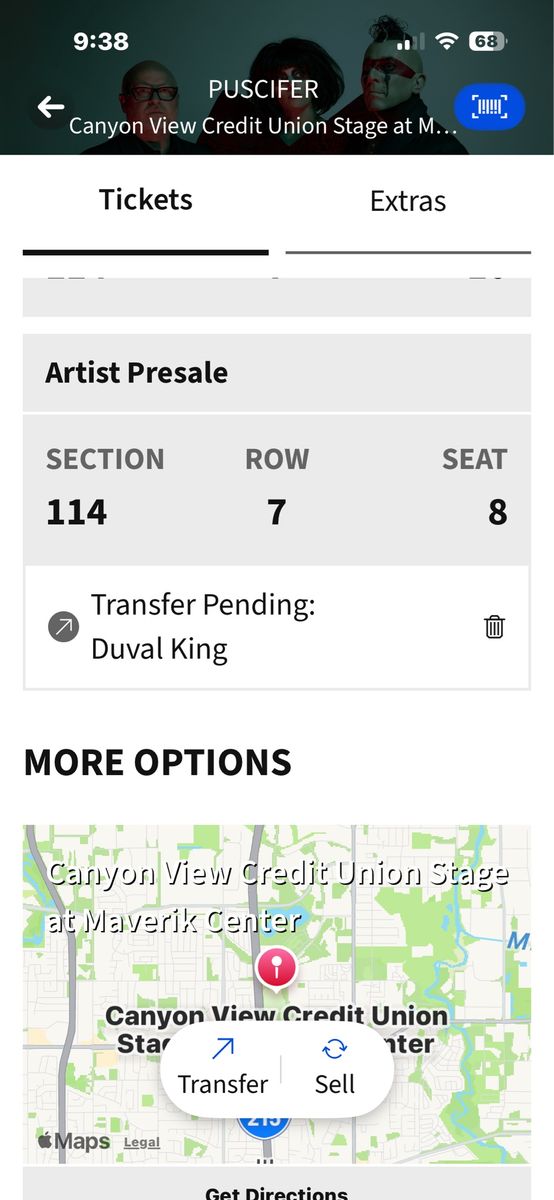 puscifer ticket