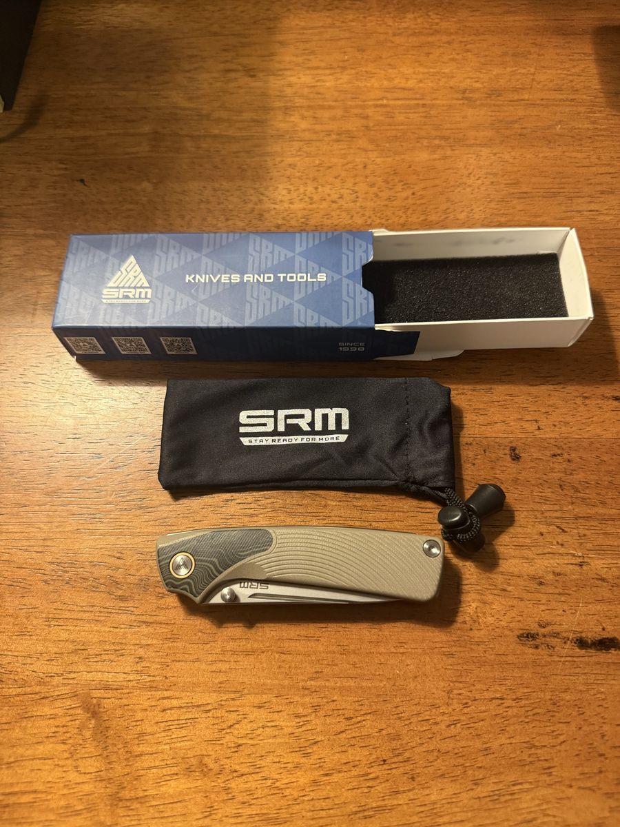 SRM folding knife