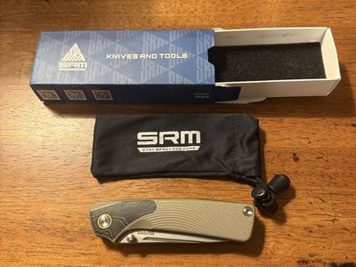 SRM folding knife
