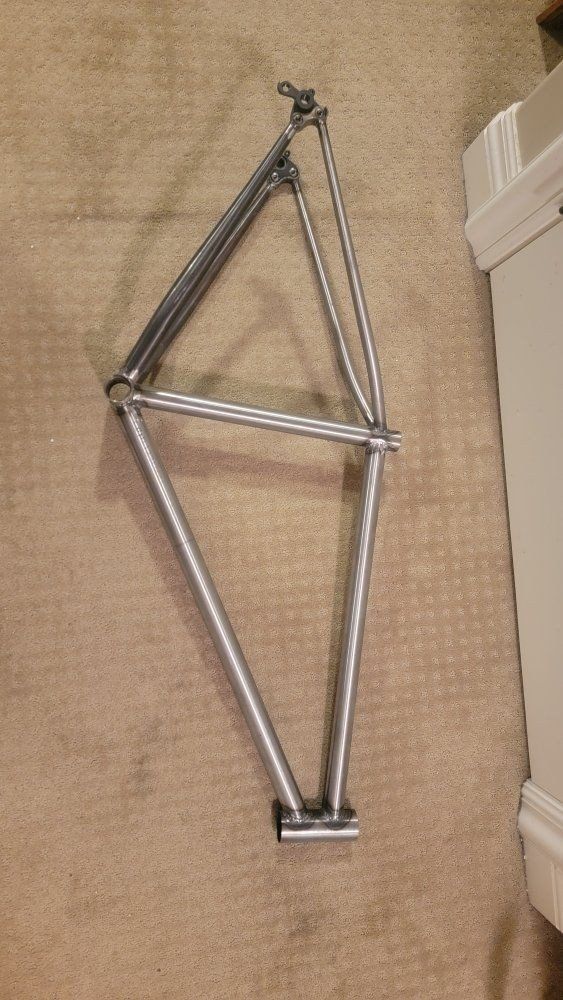 Chromoly 4140 Fat Tire Bike Frame and Fixture