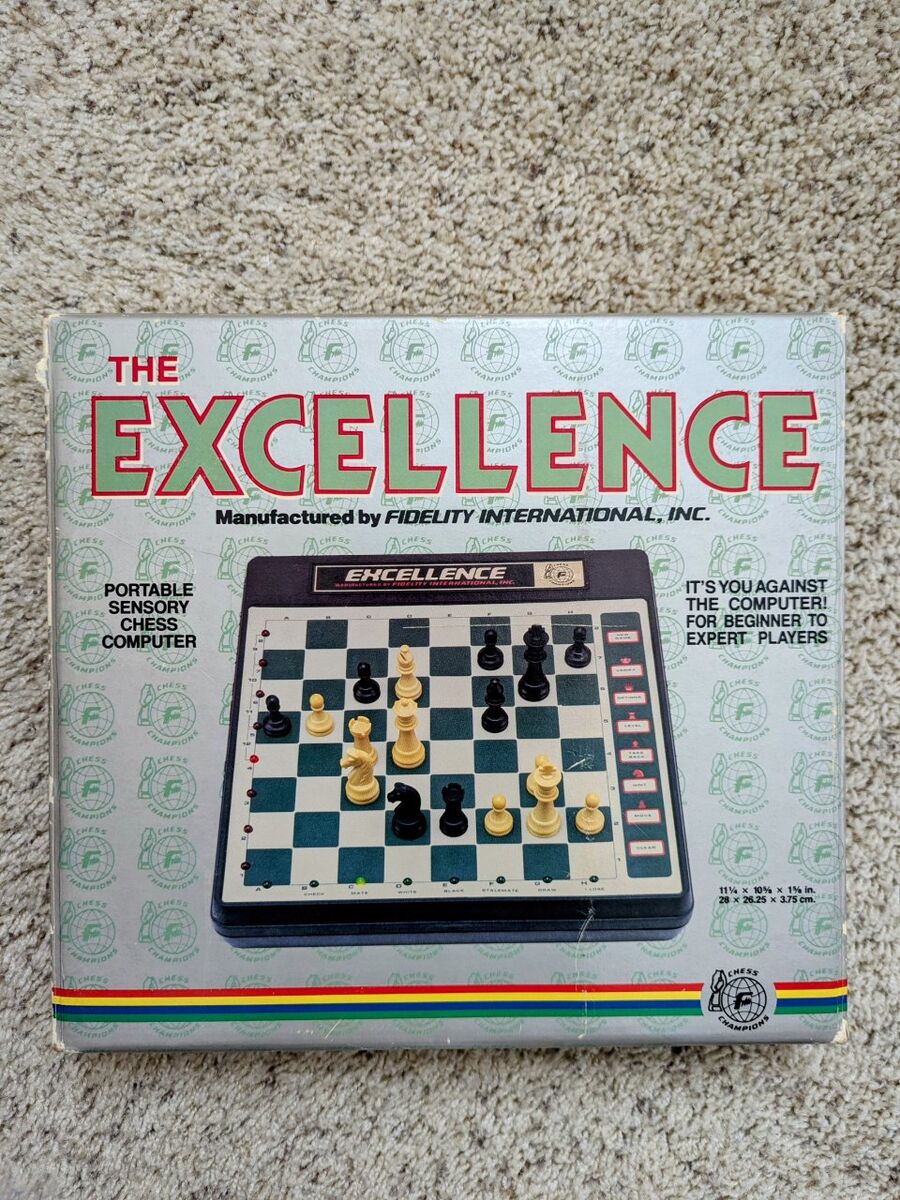 The Excellence Chess Set Sensory Computer