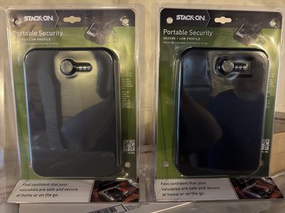 Stack-On PC-9SC Portable Security Case with 3-Tumble Combination Lock - 2 Pack