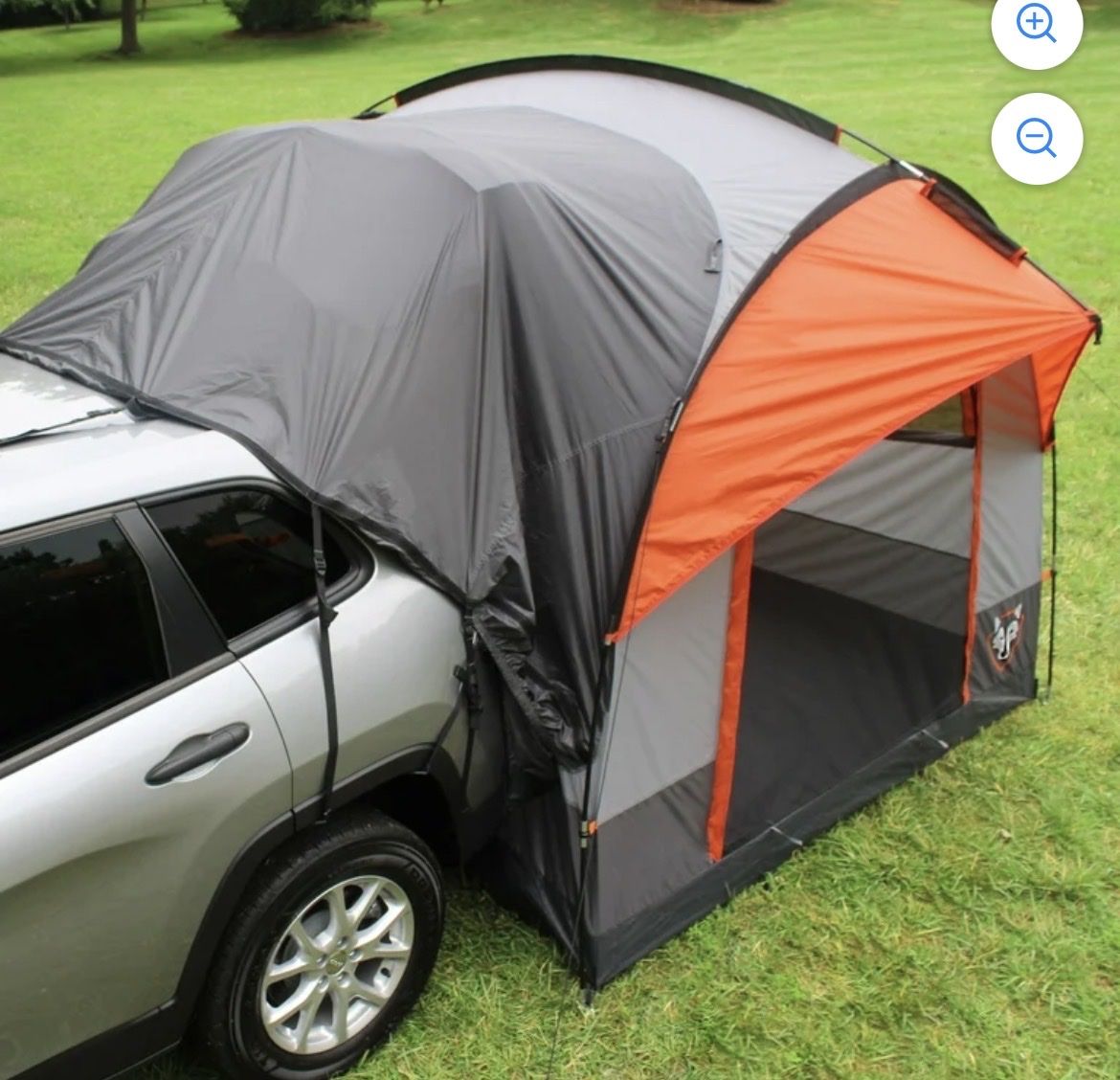 Rightline Gear SUV Tent -Car Back Shelter for Camping Road Trip 4 Person
