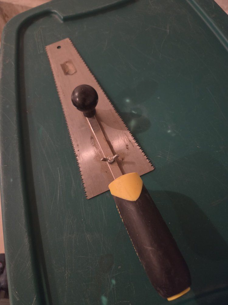 Unbranded Drywall Jab Saw with Adjustable Guide for Precise Cuts, Used Condition