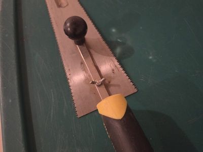 Unbranded Drywall Jab Saw with Adjustable Guide for Precise Cuts, Used Condition