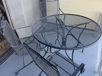 Outside Table And Chairs